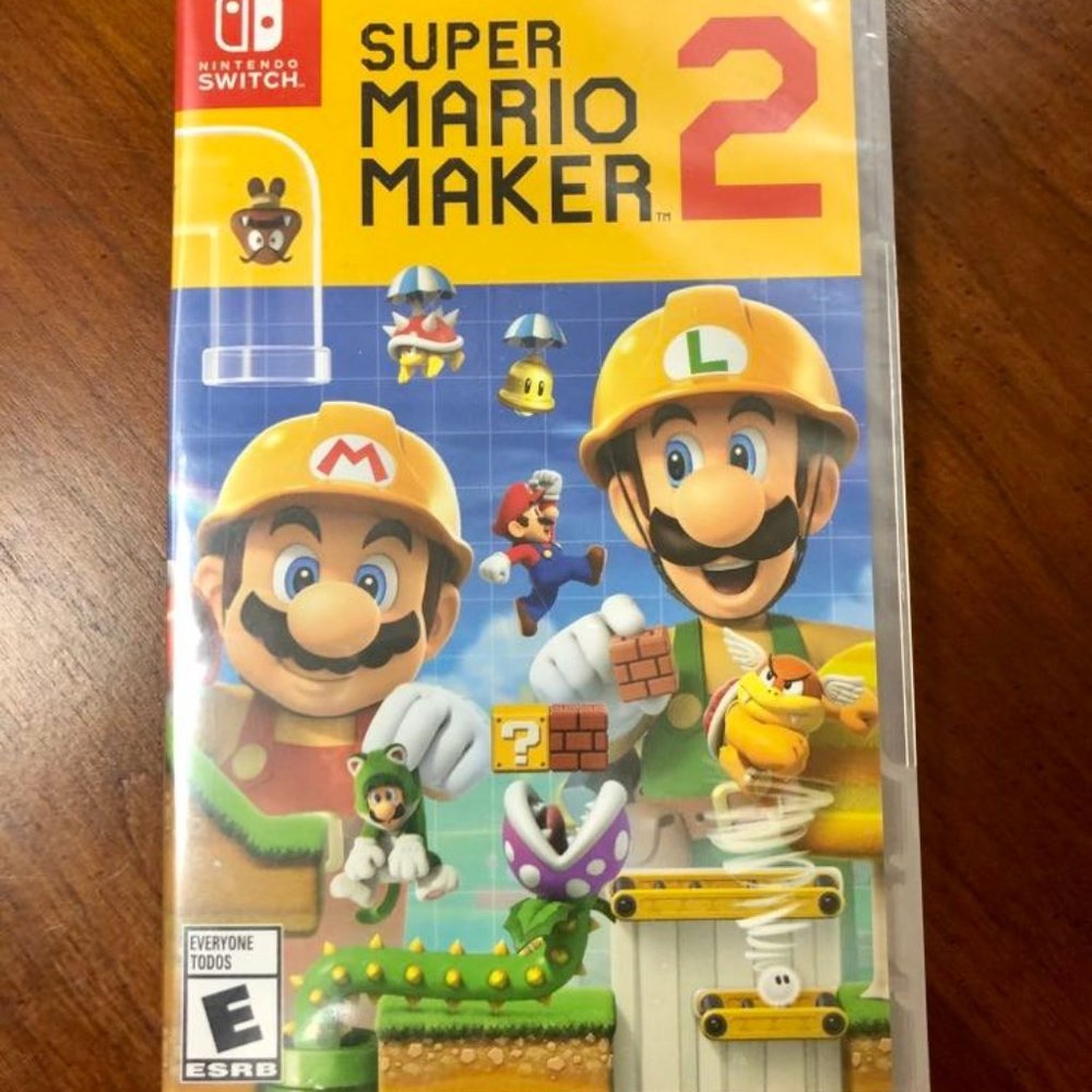 Super Mario Maker 2 for Nintendo Switch NEW- Never Opened